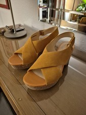 Clarks Sandale 39,5 Korkabsatz