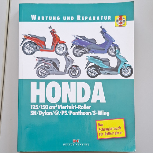 Reparaturanleitung honda - honda, sh