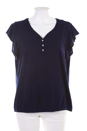 Lascana kurzarm shirt - 2xl, blau