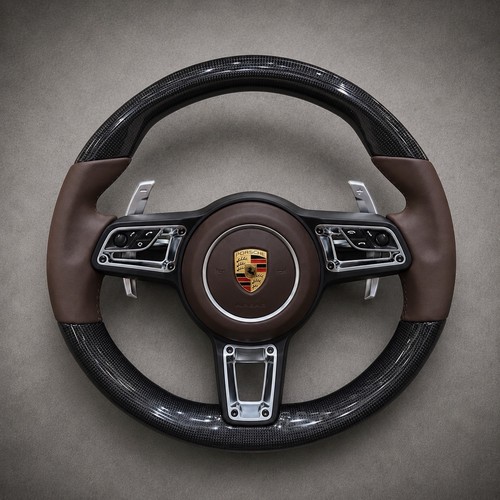 Porsche carbon sportlenkrad - porsche,