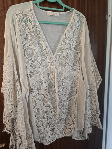 Kaftan strandtunika spitze - kaftan,