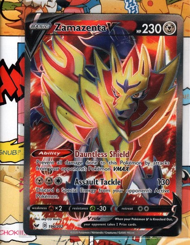 Pokemon tcg zamazenta - v, ultra