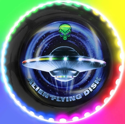Leuchtfrisbee flugscheibe mit - flugscheibe,