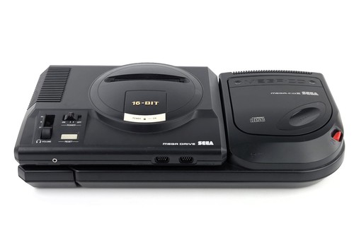Sega mega konsole mit - mega-cd,