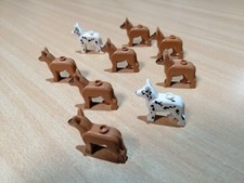 LEGO Konvolut 9 Stück Hunde /