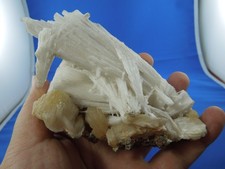 Skolezit mit Stilbit, Pune, Maharashtra, Indien (K89)