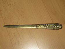 Messing Brieföffner Barock