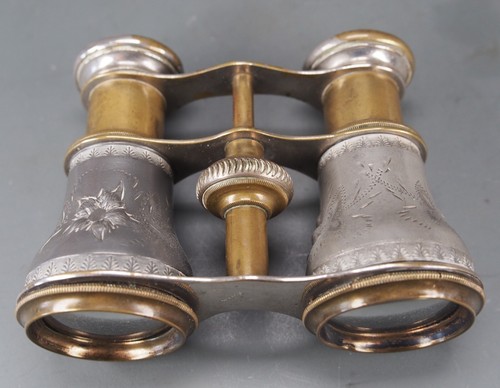 Antik opernglas mit - antik,