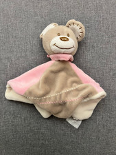 Babylove SCHMUSETUCH SCHNUFFELTUCH KUSCHELTUCH Bär Maus rosa beige DM