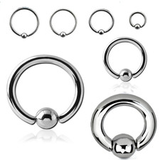 BALL CLOSURE RING Lippe