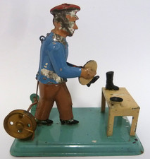 Primus Wunderlich Zschopau Schuhputzer Antriebsmodell Dampf ca 1910 original