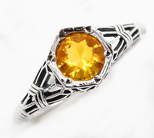 Filigraner ring schmuck kt - schmuck, 1