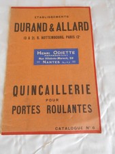 Vintage catalogue Door