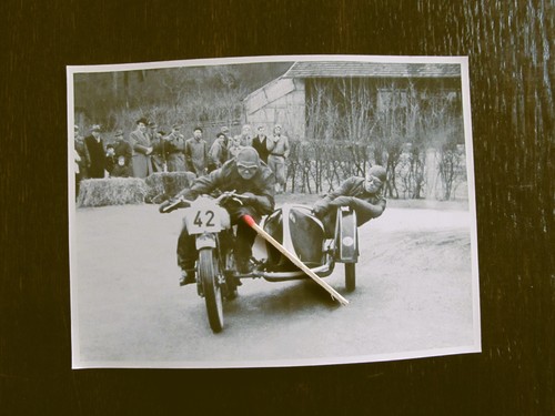 Seitenwagen motorrad rennen - motorrad,