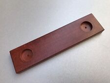 Omnia Stollenwand Riegelwand Regal Decken Boden Fuß Endstück Ersatz Mahagoni