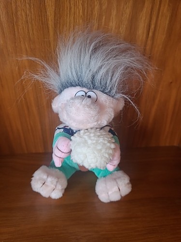 Vintage troll mit eistüte - mit,