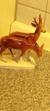 Porzellanfigur 2 Rehe