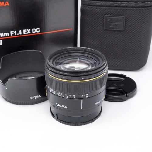 Sigma 30mm ex dc - dc, hsm