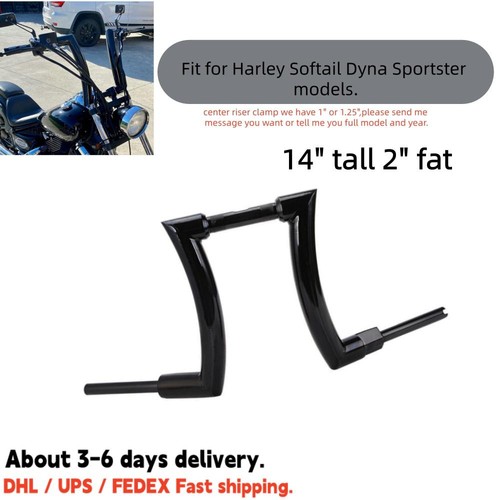 Rise ape schwarz hanger - 14"rise,