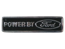 Emblem nameplate type plate