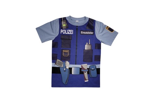 Spieleshirt polizei shirt - spieleshirt,