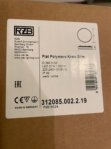 Rzb flat polymero kreis slim - rzb,