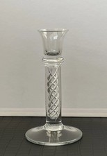 Eisch Pirouette Vintage Kerzenhalter / Schnapsglas , Air Twist, Spirale Signiert