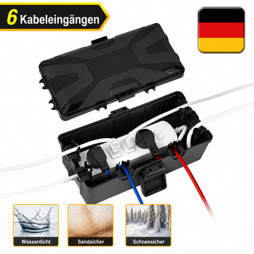 Staubdicht kabelbox - staubdicht,