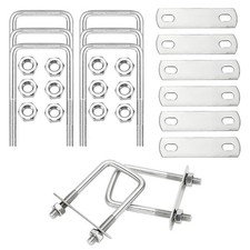 8 Satz U-Bügel + Gegenplatte