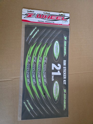 Wheel rim sticker kit grün - z-wheel,