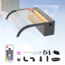 LONGRUN 30cm Teich Wasserfall