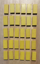 Lego Fliesen 1x2 gelb -30 Stk. - alt