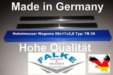 6 Stück Hobelmesser Wegoma