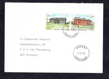 Finnland Motiv Blockhaus, 1979, Ekenäs nach Merseburg