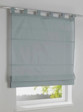 Raffrollo blau 140x45cm HEINE Raffrollo Sichtschutz blau/grün Gr. 1 - 4.8212