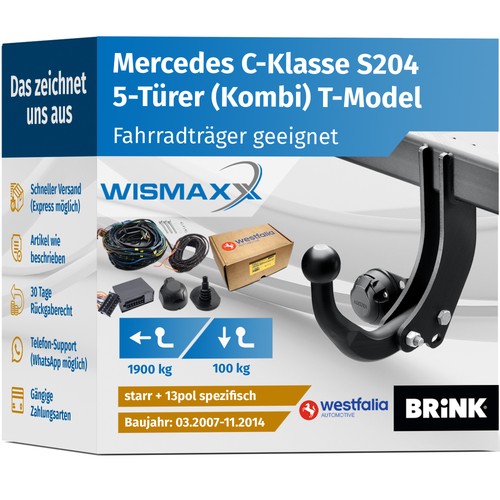Ahk für mercedes klasse - für, c-klasse