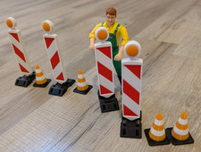 Bruder Absperrung Baustellen