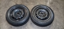 2x Winterreifen auf Stahlfelge