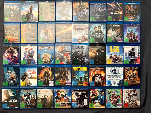 Bluray sammlung stück - sammlung,