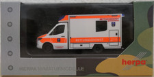 Herpa 1:87 - MB Sprinter `18 Fahrtec RTW "Rettungsdienst Bundeswehr" - 700801