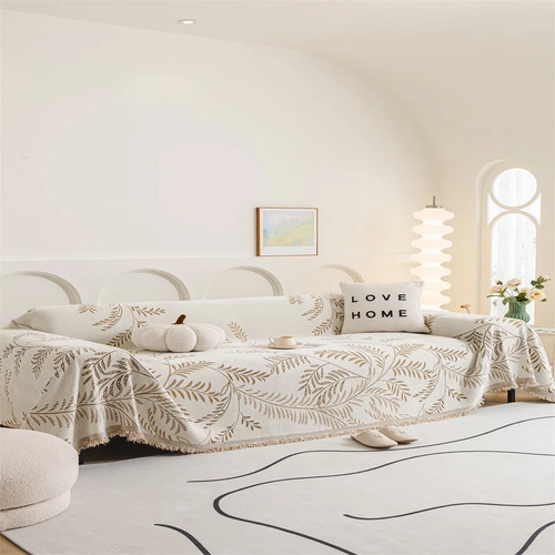 Gewebte baumwolle sofa bezug - baumwolle,