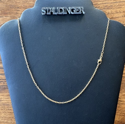 18k goldkette halskette - goldkette,