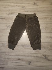 Samt Jogginghose Caprihose Gr