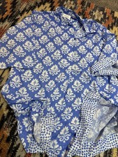 Luellla Blau Kragen Pop Over