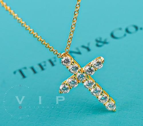 Tiffany kette kreuz - &,