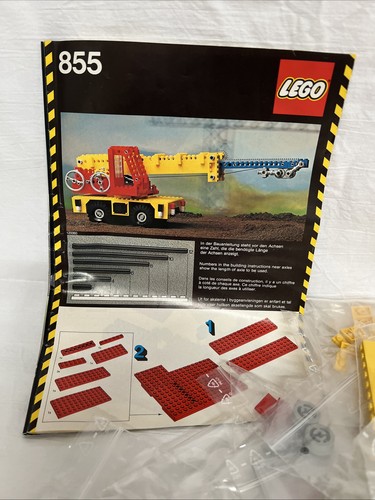 Lego technik 855 - technik, kranwagen