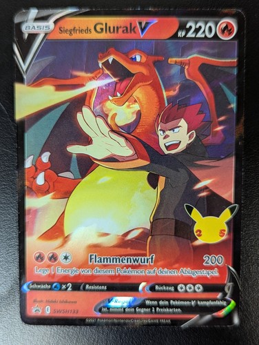 Siegfrieds glurak pokemon - v,
