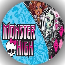 Tortenaufleger Geburtstag Party Tortenbild Oblate Monster High T18