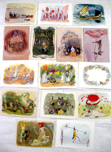 Ernst kreidolf kunstkarten - 15,