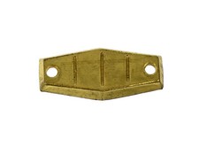 Alte kleine Metall Pendelskala f Uhrengehäuse Regulator Wanduhr Uhrmacher clock